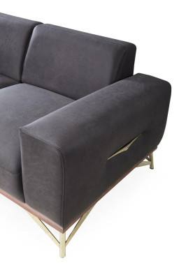 Sofagarnitur Garnitur Sofa Sessel Sofas Komplette Couchgarnitur Set Sitzer Stoff