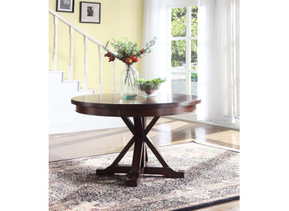 Runder Esstisch Holztisch Massive Holz Möbel Meeting Esszimmer Rund Tisch Neu