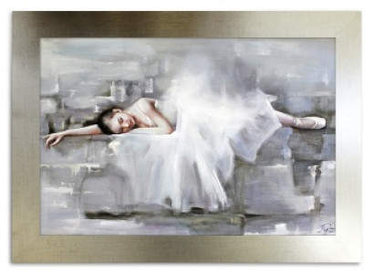 Schlafende Ballerina Handarbeit Ölbilder Gemälde Leinwand Ölbild G106188
