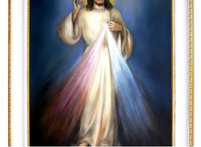 Jesus, ich vertraue auf dich Handarbeit Ölbilder Gemälde Leinwand G119939