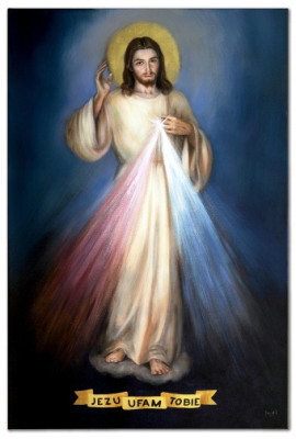 Jesus, ich vertraue dir Handarbeit Ölbilder Gemälde Leinwand G119392