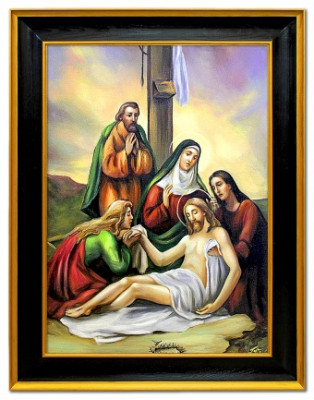 Pietà Handarbeit Ölbilder Gemälde Leinwand Ölbild Bild Bilder G119929