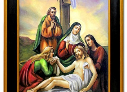 Pietà Handarbeit Ölbilder Gemälde Leinwand Ölbild Bild Bilder G119929