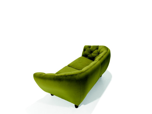 Chesterfield 3+2 Sitzer Sofagarnitur Polster Stoff Couch Sitz Garnitur Design