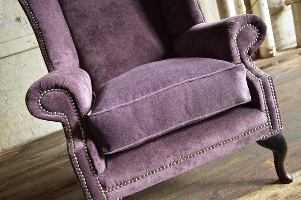 Chesterfield Ohrensessel Sessel 1 Sitzer Sofa Polster Couchen Leder Textil Couch