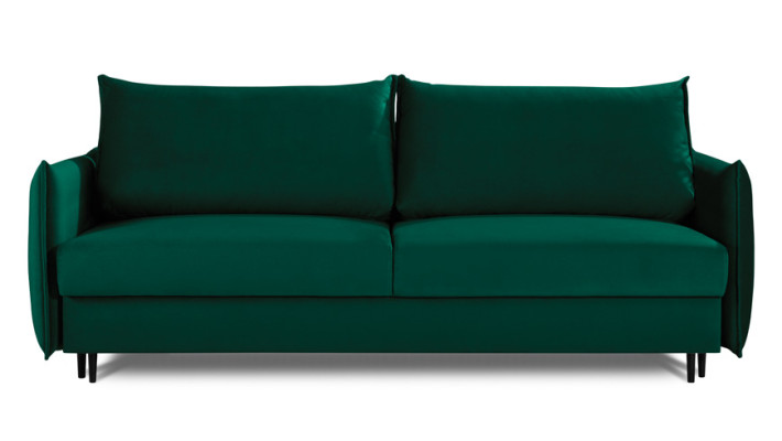 Sofa 2 Sitzer Couch Design Polster Modern Textil Stoff Bettfunktion Zweisitzer
