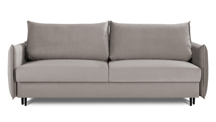 Sofa 2 Sitzer Couch Design Polster Modern Textil Stoff Bettfunktion Zweisitzer