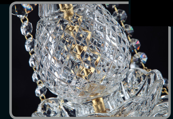 Tischleuchte Antik Stil Tisch Lampe Kristall Leuchte Lampen Leuchten Kronleuchte