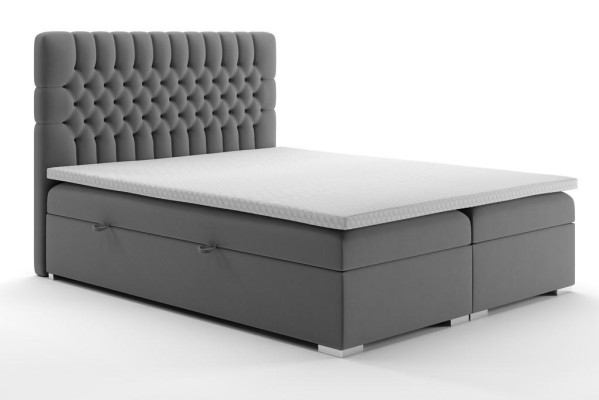 Boxspring Bett Hotel Doppel Chesterfield Luxus Betten Polster Kasten Funktion