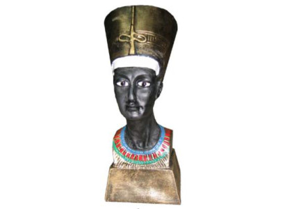 Ägypten Skulptur Nofretete Figur Statue Figuren Statuen Antik Stil 32cm Büste