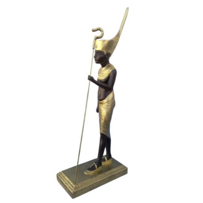 Ägyptischer Gott Khnum Statue Figur Statuen Figuren Skulpturen 60 cm Antik Stil