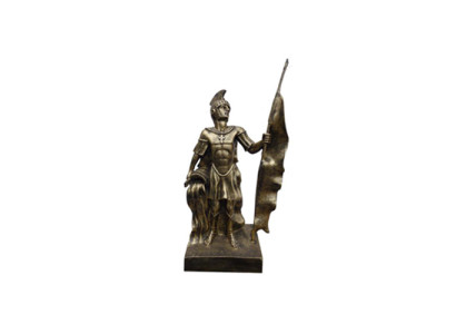 Sparta Figur Statue Alte Antike Stil Statuen Kämpfer Rüstung Spartan Neu Figuren