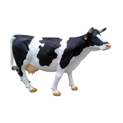 Aufsteller Rind Dekoration Bauernhof Deko Garten Kühe Skulptur Kuh 210cm Neu