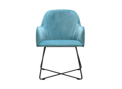 Stuhl  4x Lounge Sessel Polstersessel Wohnzimmer Restaurant Club Gruppe Stuhl