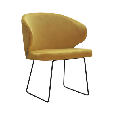 Stuhl  4x Lounge Sessel Stuhl Gruppe Restaurant Club Wohnzimmer Polstersessel