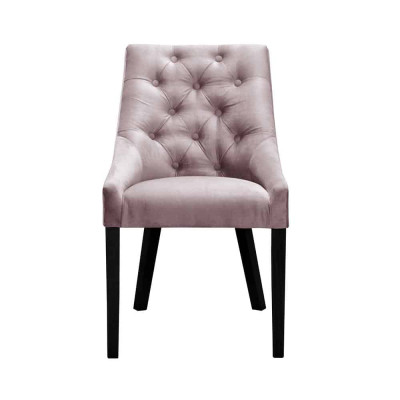 Sessel Stuhl 1x Esszimmer Fernseh Lounge Textil Sitz Chesterfield Polsterstuhl