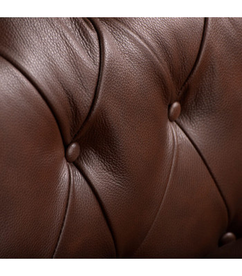 Chesterfield 3 Sitzer Klassische Luxus Barock Rokoko Sofa Textil Leder Couch Neu
