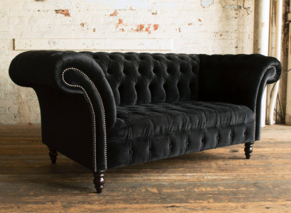 Sofa Zweisitzer Textil Sofas Couch Polster Garnitur Sofagarnitur Dreisitzer Neu