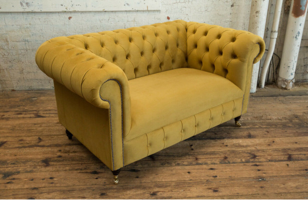 Sofa 2 Sitzer Design Sofas Polster Moderne Sitz Stoff Textil Zweisitzer Neu