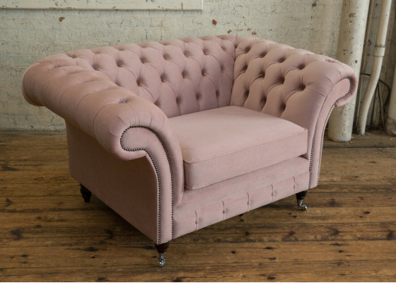 Sofa Wohnlandschaft Sofas Couch Polster Garnitur Stoff Leder Modern 1,5 Sitzer
