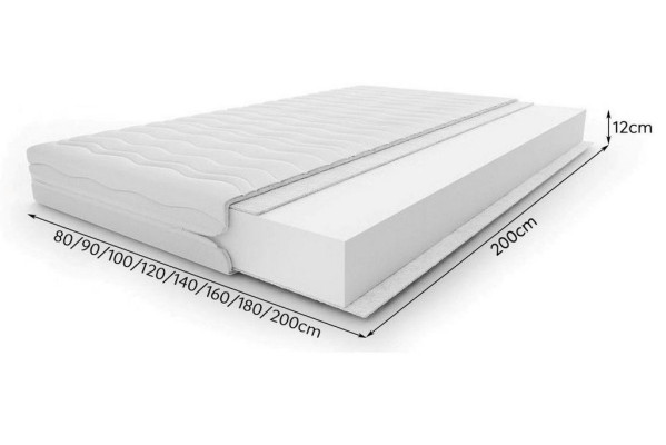 Schaumstoff Matratzen Exklusive Matratze Luxus Möbel Orthopädische neu 200x200
