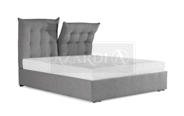 Blaues Polster Bett Moderne Bettgestelle Möbel Luxus Hotel Betten Schlafzimmer