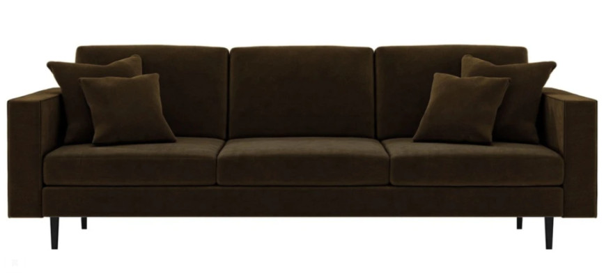 Braun Viersitzer Sofa Stoff Wohnzimmer Design Couchen Polster Sofas Neu Kreative