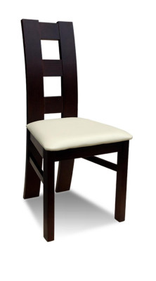 Set 4x Stuhle Luxus Design Polster Massiv Holz Küche Esszimmer Stühl Sitz neu