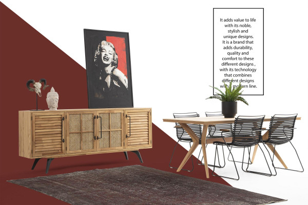 Esstisch Esszimmertisch Essecke Esszimmer Tisch Holz Tische Braun
