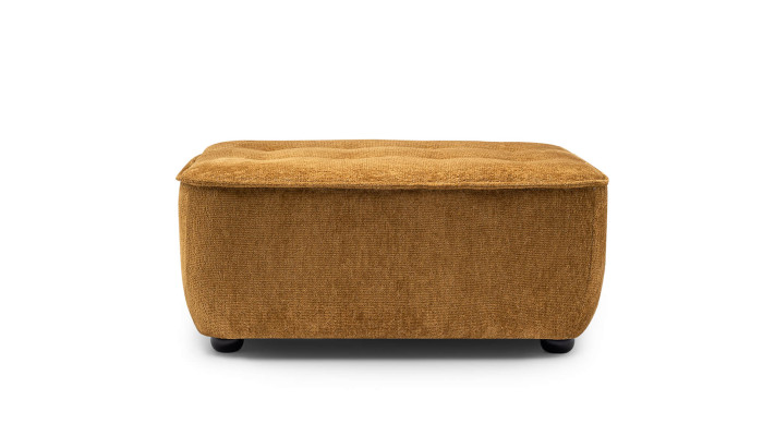 Hocker Sitzhocker Polsterhocker Sofahocker Fußhocker Braun Stoff