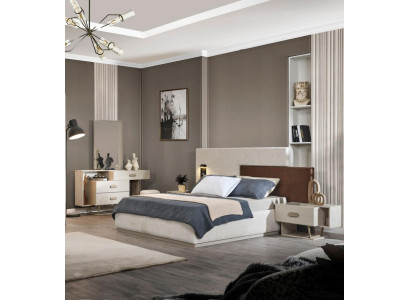 Komplette Schlafzimmer Möbel Designer Schlafbett Moderner Schminktisch