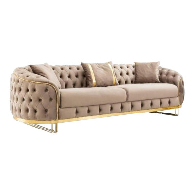 Designer Wohnzimmer Set Besteht aus 2x 3-Sitzer Sofas+2x Sessel 4tlg.