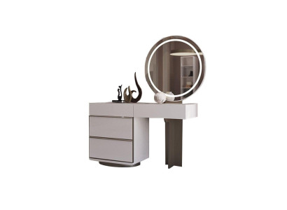 Schminktisch Set Konsole Spiegel Schlafzimmer Möbel Design Hocker Set