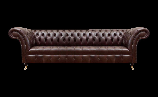Modernes Kunstleder Sofa Designer Wohnzimmer Viersitzer Polstercouch