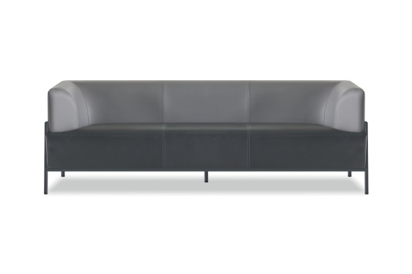 Multifunktional Sofa-Set Ledersofa Modern Holz Pflegelicht Einfarbig