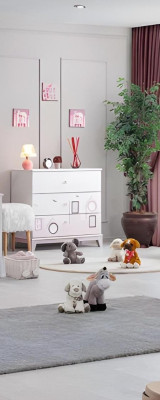 Kommode Mehrfarbig Kommodenschrank Holzmöbel Schlafzimmer Neu Einrichtung