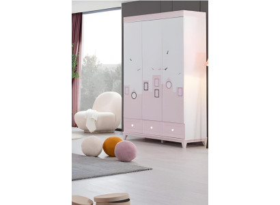 Kleiderschränke Mehrfarbig Schlafzimmer Kleiderschrank Holzmöbel Modern Möbel