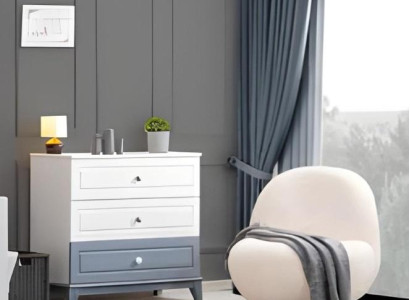 Neu Luxus Mehrfarbig  Kommode Kinderzimmer Modern Design Schrank Holz Möbel