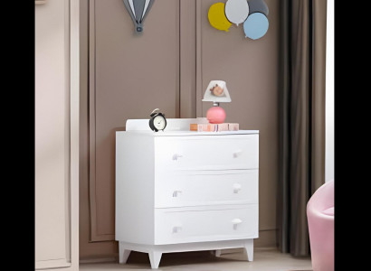 Kommode Weiß Schlafzimmer Elegantes Design Modern Kommode Luxus Holz Neu