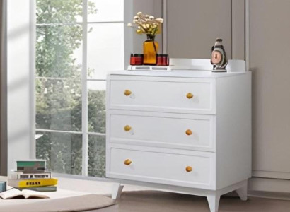 Modern Kommode Holz  Schrank Schränke Hochwertig Kommoden Weiß Möbel neu