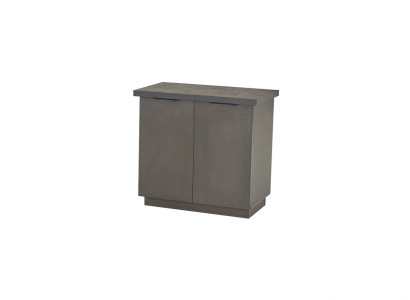 Sideboard Modern Design Stil Arbeitszimmer Grau Einfarbig Aktenschrank