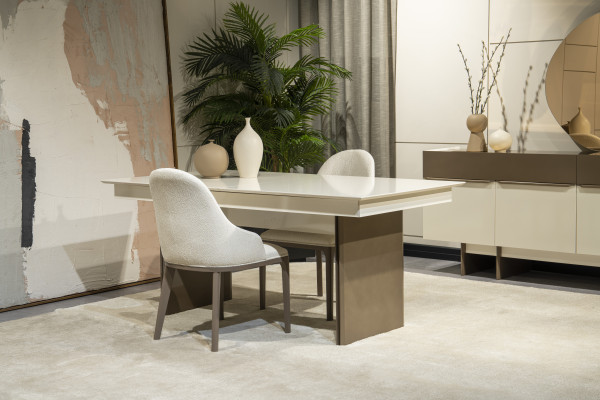 Weißer Esszimmerstuhl Designer Lehnstühle Holzfüße Designer Polsterstuhl