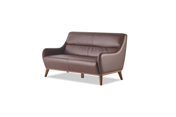Sofagarnituren Braun Klassisch 2-Sitzer Sessel Lehnsessel Couch Sofas