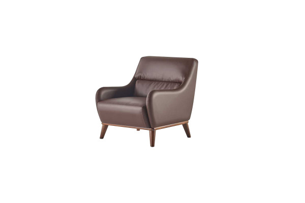Sofagarnituren Braun Klassisch 2-Sitzer Sessel Lehnsessel Couch Sofas