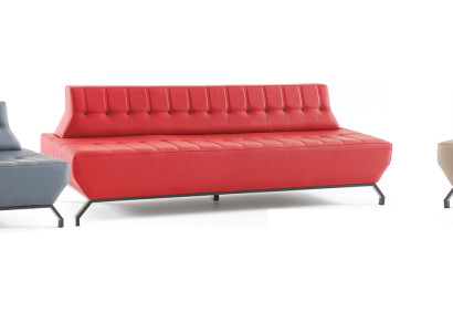 Sofagarnitur Rot 3-Sitzer Beige 2-Sitzer Grau Couch Sessel Chesterfield