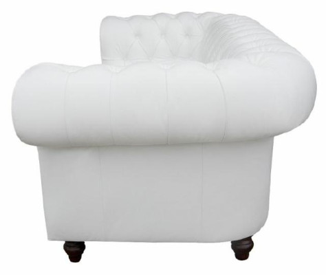 Chesterfield Textil Sofa Leder Stoff Couch 3 Sitzer Sofagarnitur Ledersofa NEU
