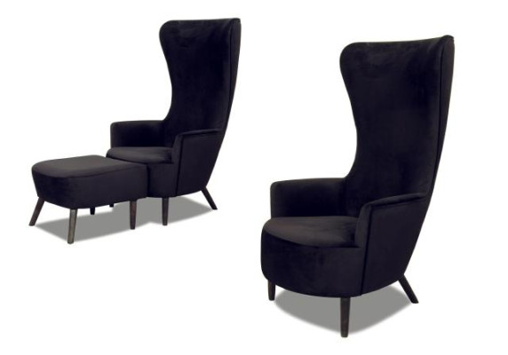 Sessel Lounge Club Cocktail Ohren Multimedia Fernseh Sessel Space Stuhl Sofa