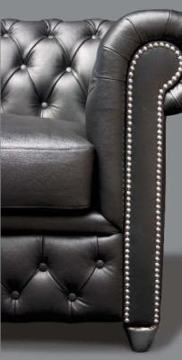 Chesterfield 3 Sitzer XXL Polster Sitz Couch Sofa Garnitur Big Couchen 2016-22