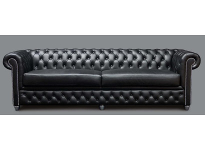 Chesterfield 3 Sitzer XXL Polster Sitz Couch Sofa Garnitur Big Couchen 2016-22