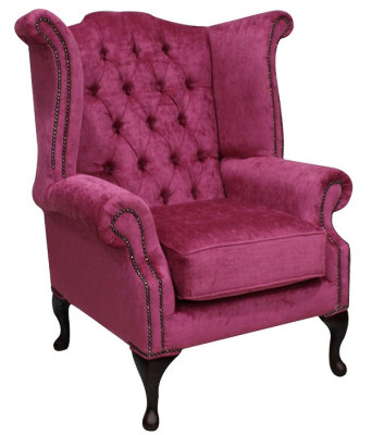 Ohrensessel Chesterfield Sessel Sitz Club Lounge Fernseh Sofa Relax Sitz Neu
